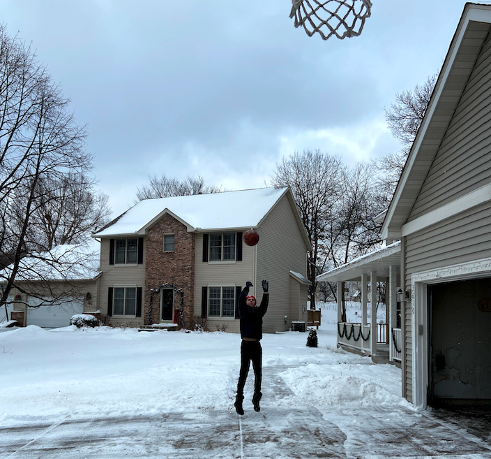 Training in the snow